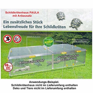 Juwel Anbausatz f. Schildkrötenhaus Paula 20147 Schildkröten Gehege - 2